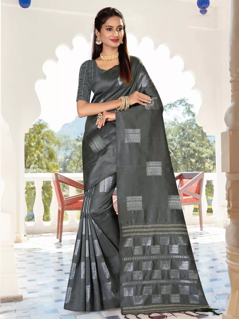 Buy Embroidered Bollywood Georgette Saree (Dark Wine) Online at Best Prices  in India - JioMart.